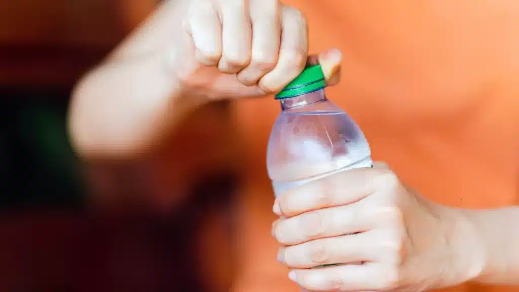 eau minérale en bouteille