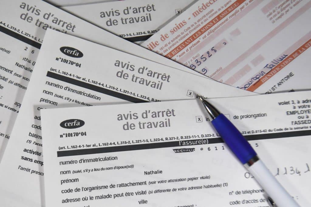 arrêt maladie